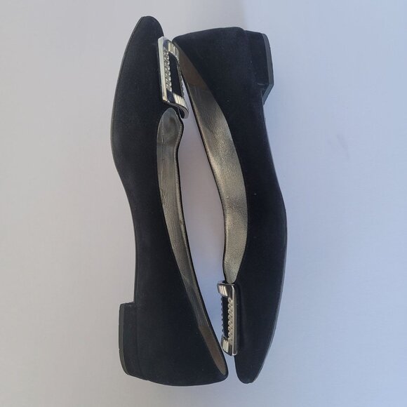 Prada Calzature Donna Suede Leather Ballet Flats. Size US8/EU 38 - Picture 4 of 8